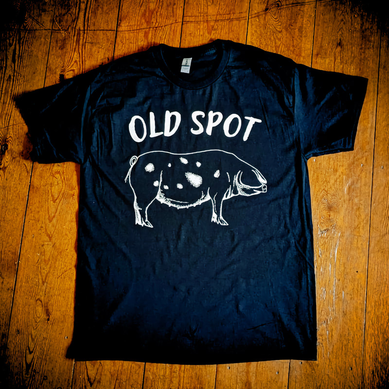 Old Spot Music T-Shirt Merch Joe Danks Rowan Piggott